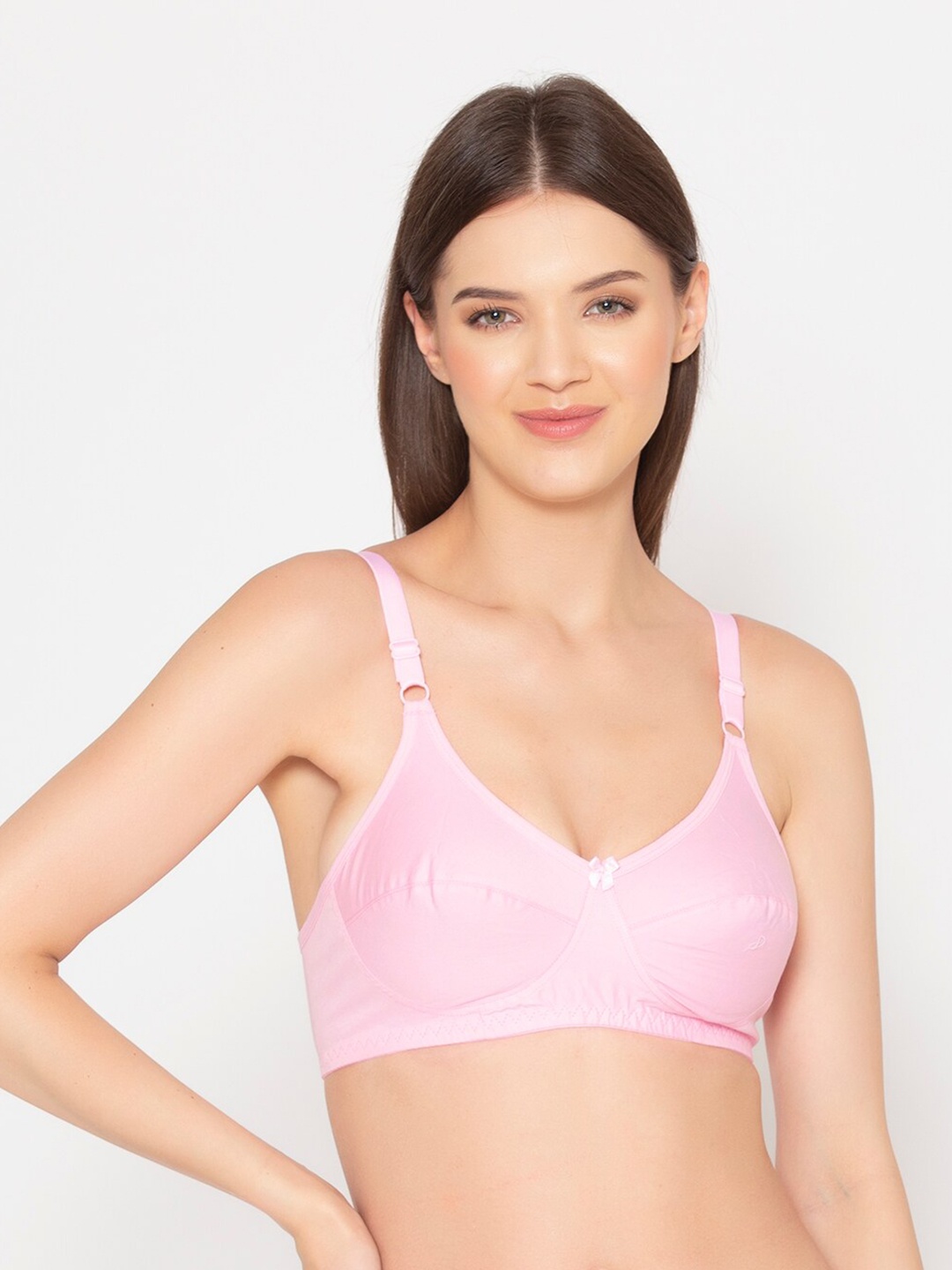 

GROVERSONS Paris Beauty Pink Wireless Seamless Bra