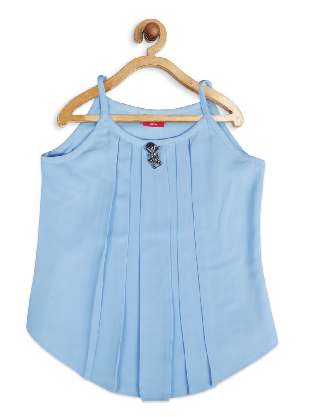 

Tiny Girl Blue Extended Sleeves Top