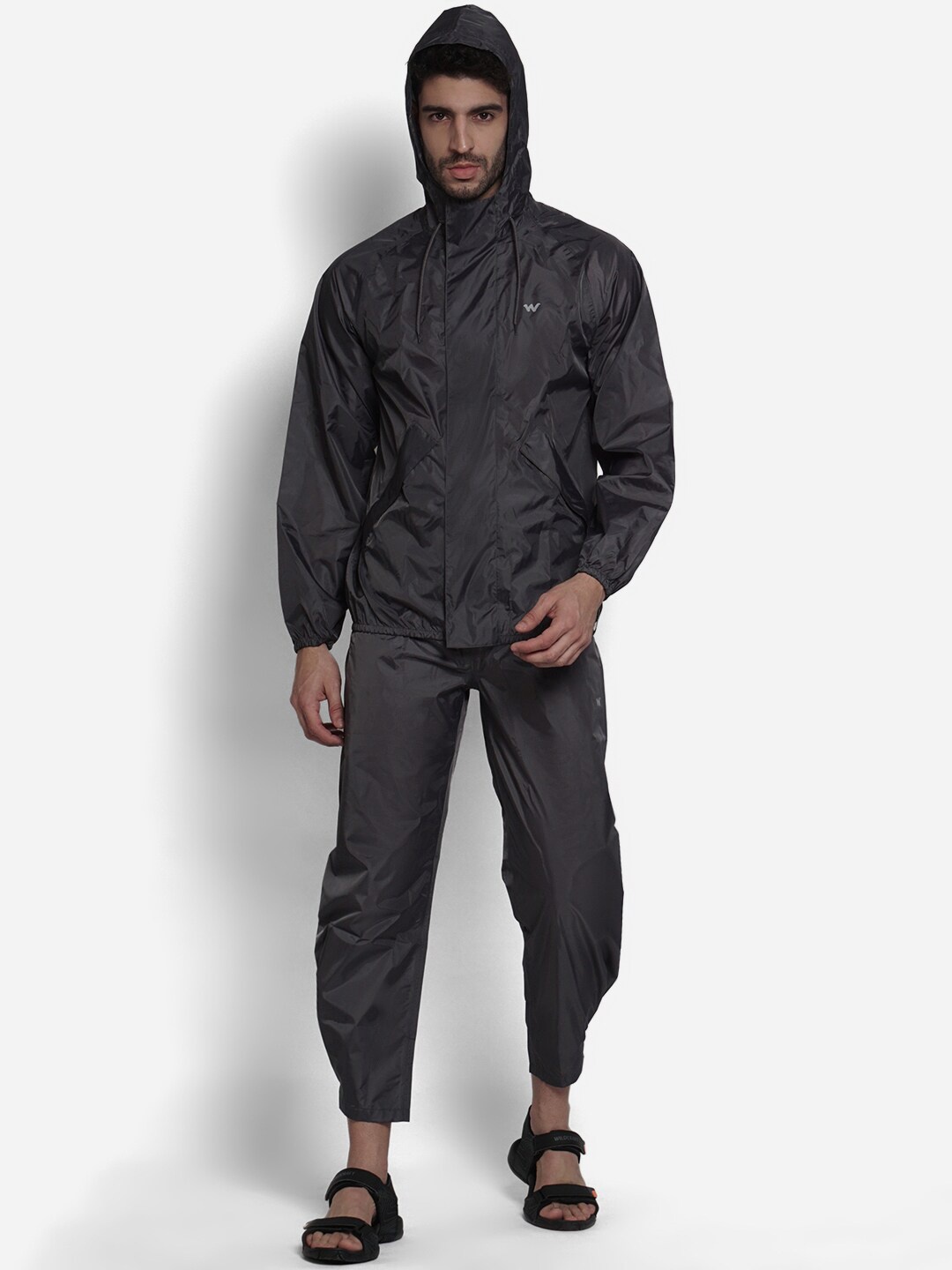 

Wildcraft Men Grey Classic Rain Suit