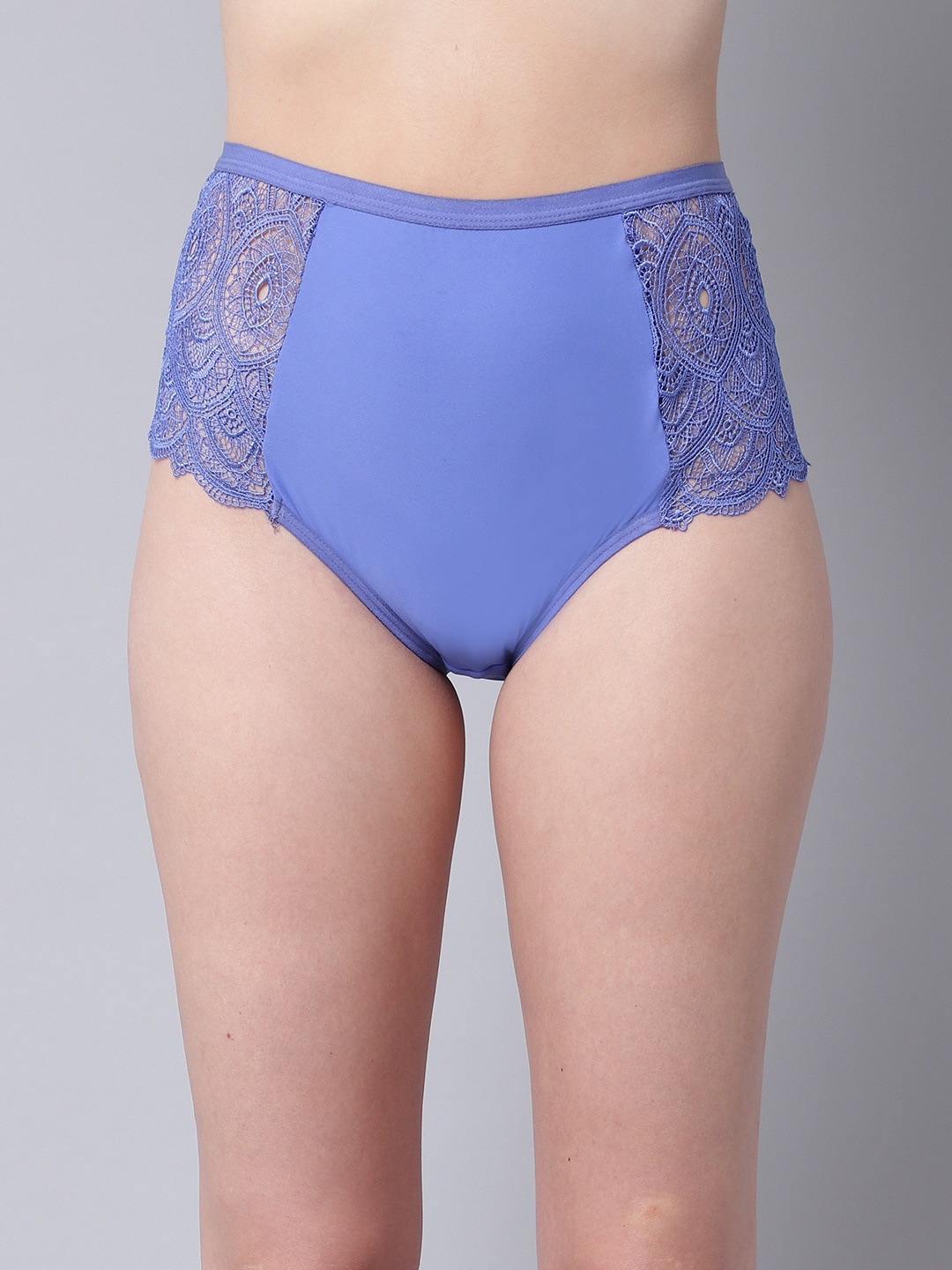 

EROTISSCH Women Blue Solid Hipster Briefs