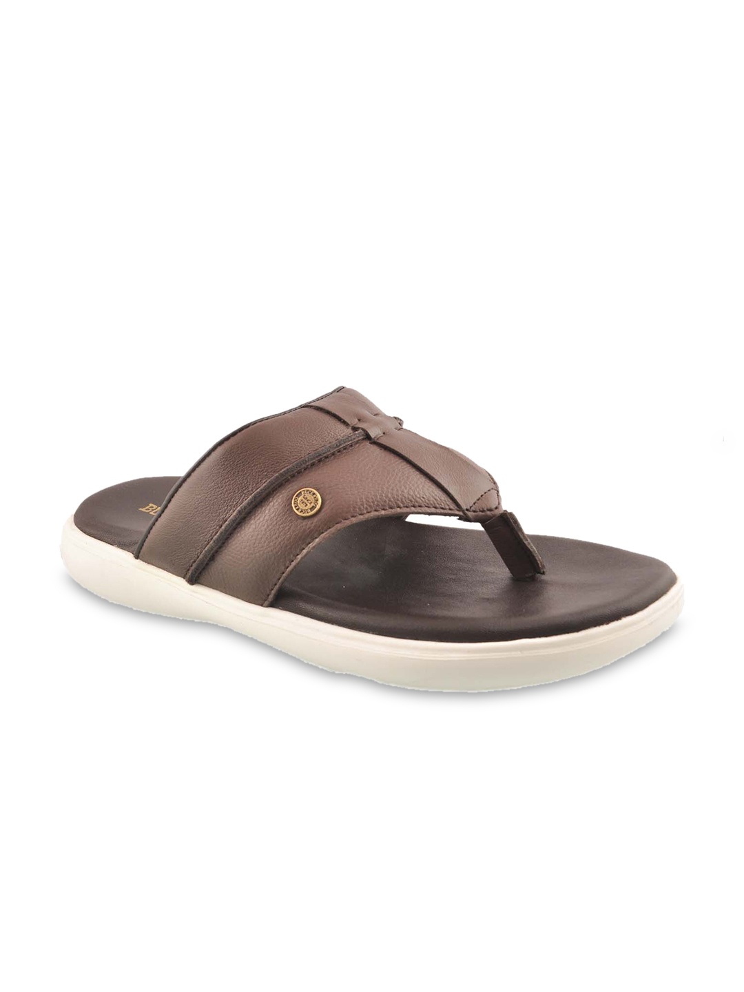 

Buckaroo Men Brown Leather Comfort Sandals