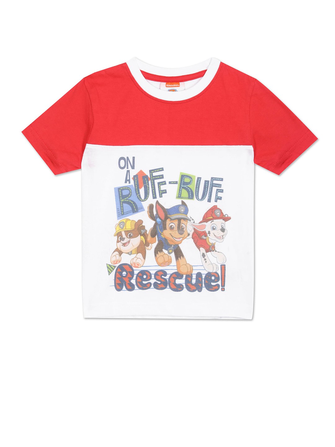 

Colt Boys White Printed T-shirt