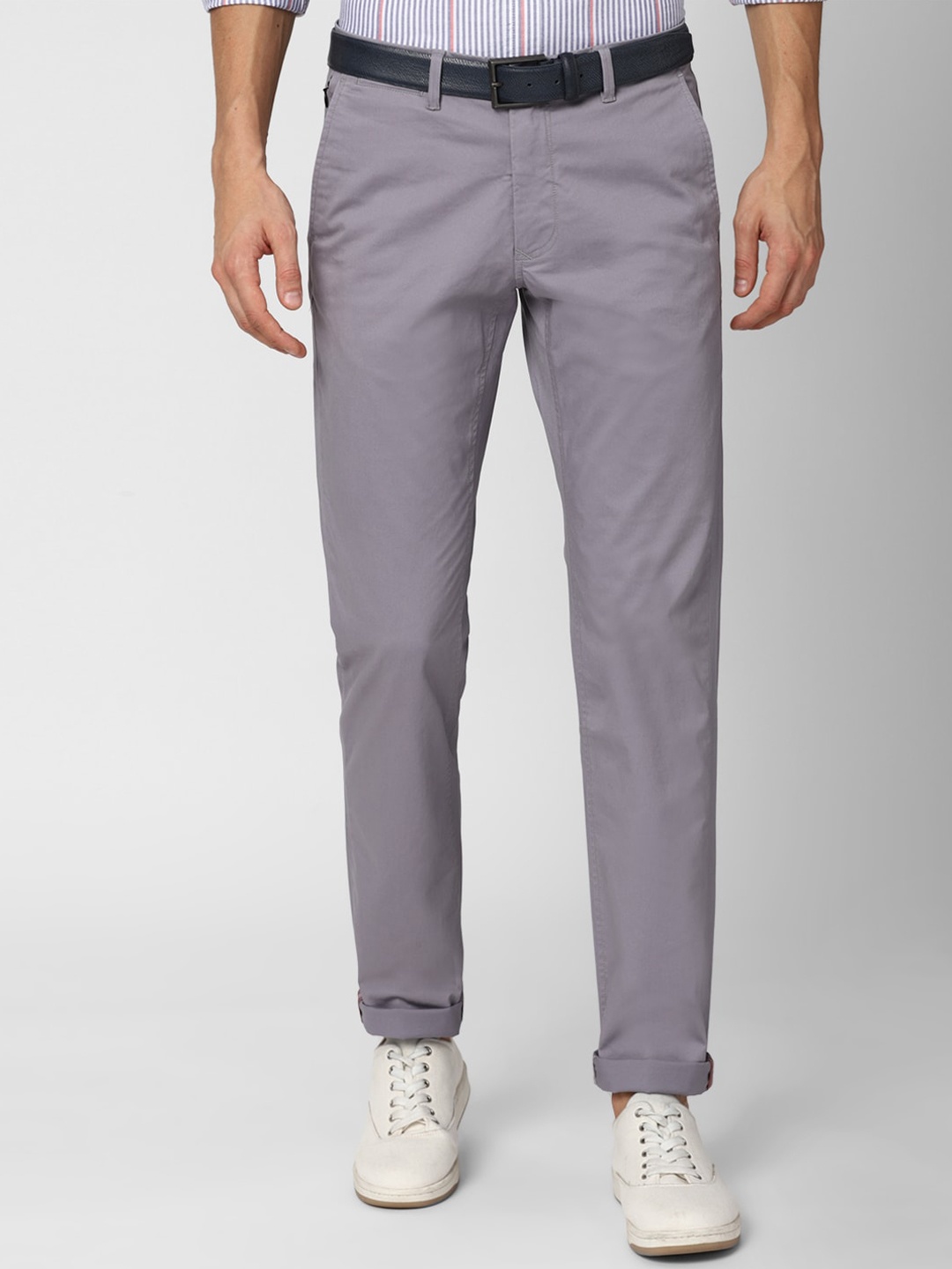 

Van Heusen Sport Men Grey Slim Fit Formal Trousers