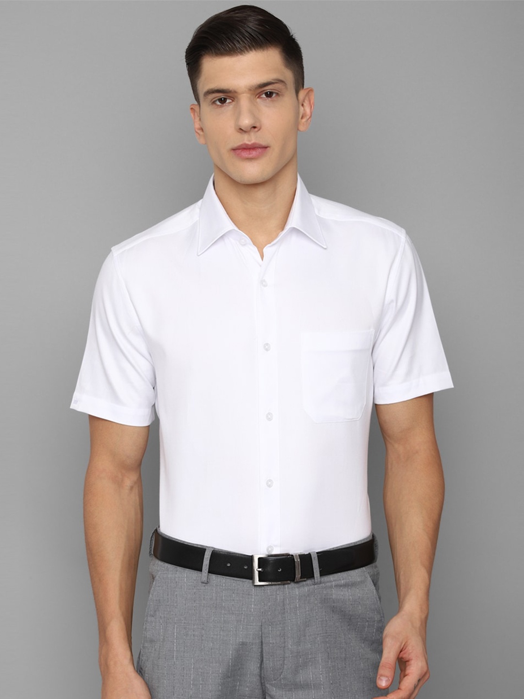 

Louis Philippe Men White Formal Shirt