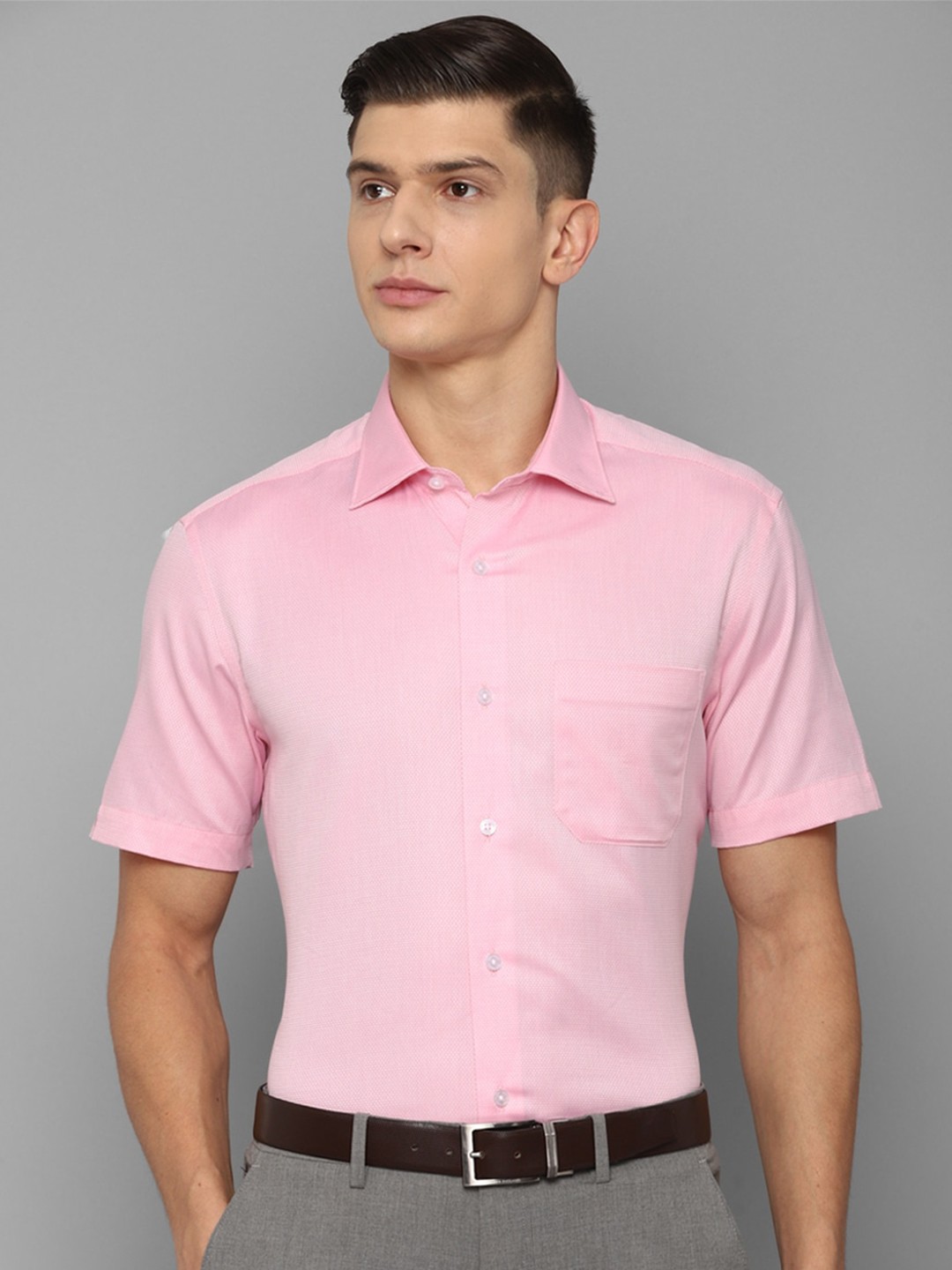 

Louis Philippe Men Pink Formal Shirt