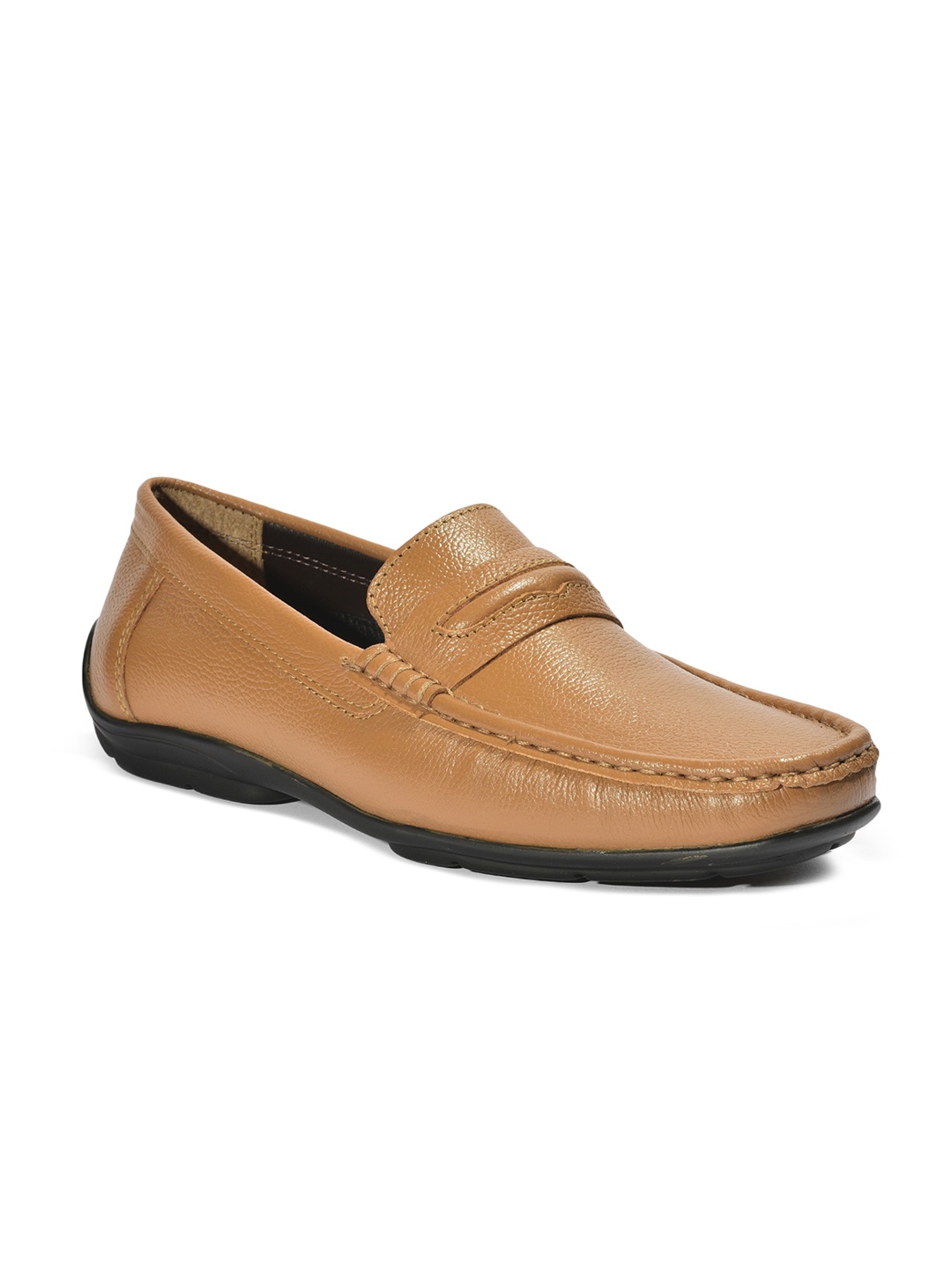

Liberty Men Tan Leather Loafers