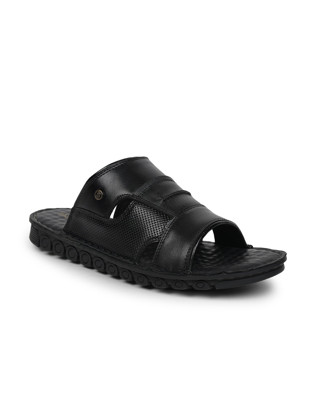 

Liberty Men Black Comfort Sandals