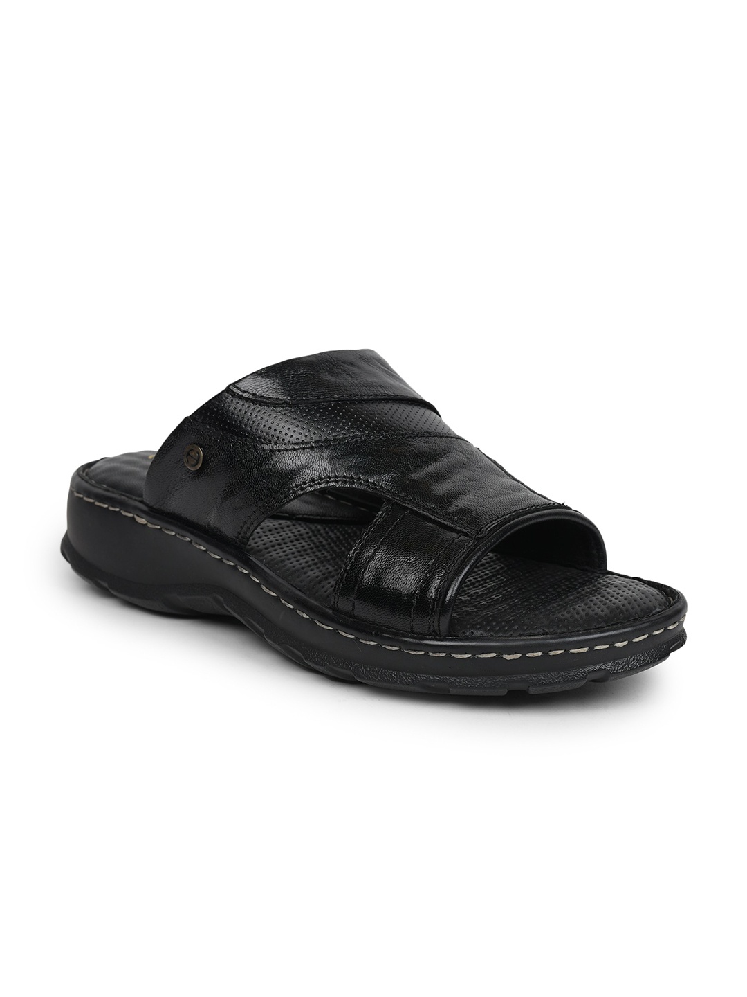 

Liberty Men Black Open Toe Flats