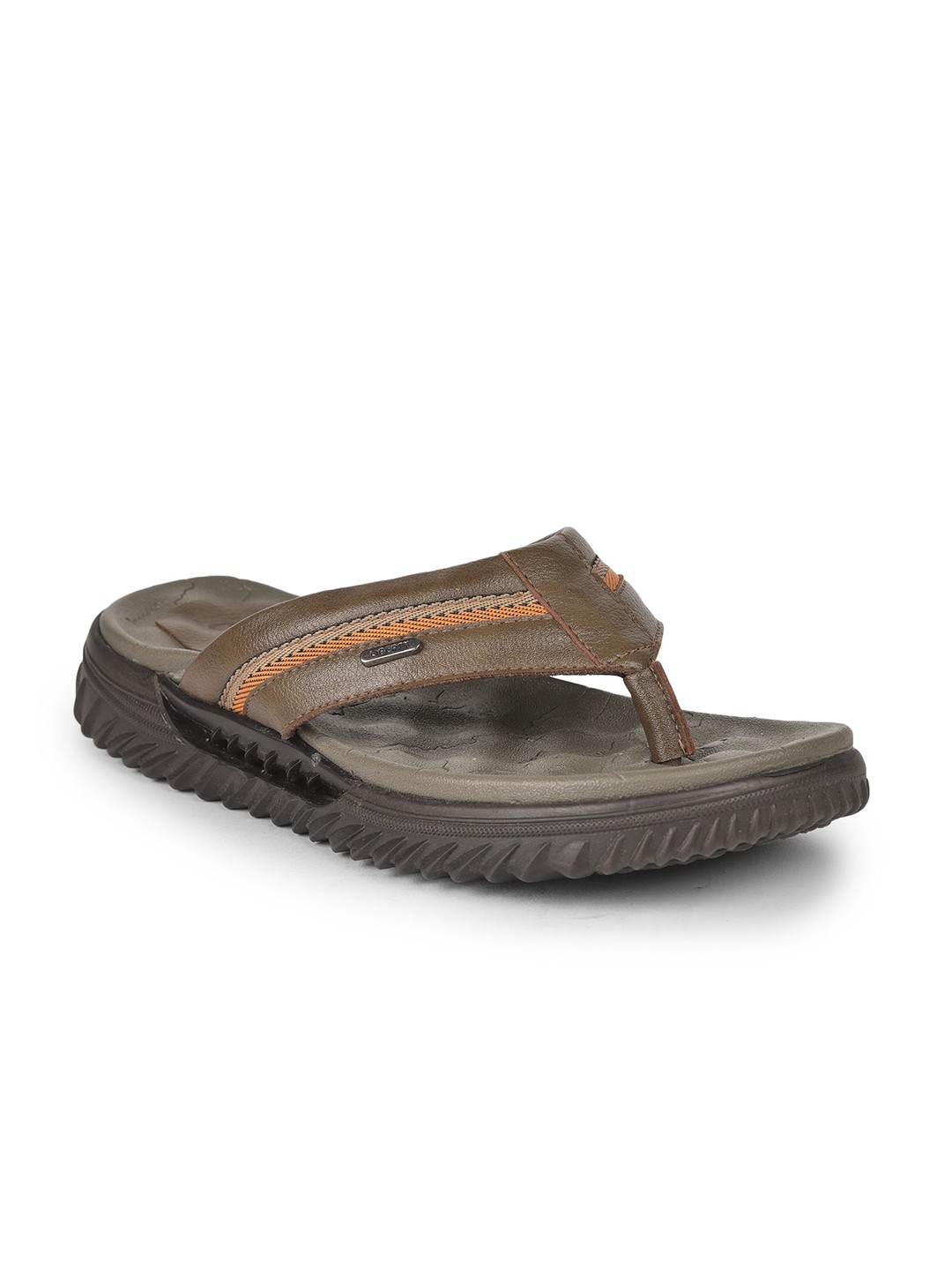 

Liberty Men Brown & Orange Comfort Sandals