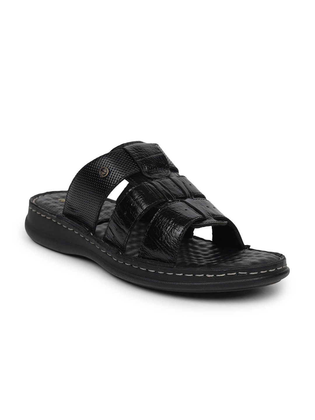 

Liberty Men Black Comfort Sandals