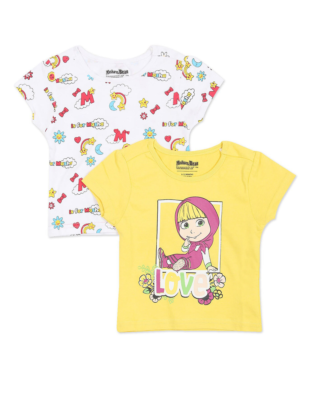 

Colt Girls Assorted 2 Printed Applique T-shirt