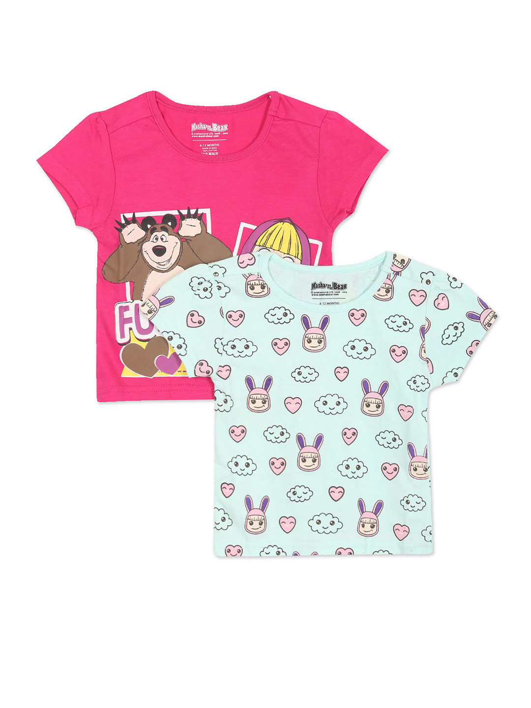 

Colt Girls Assorted 2 Printed Applique T-shirt