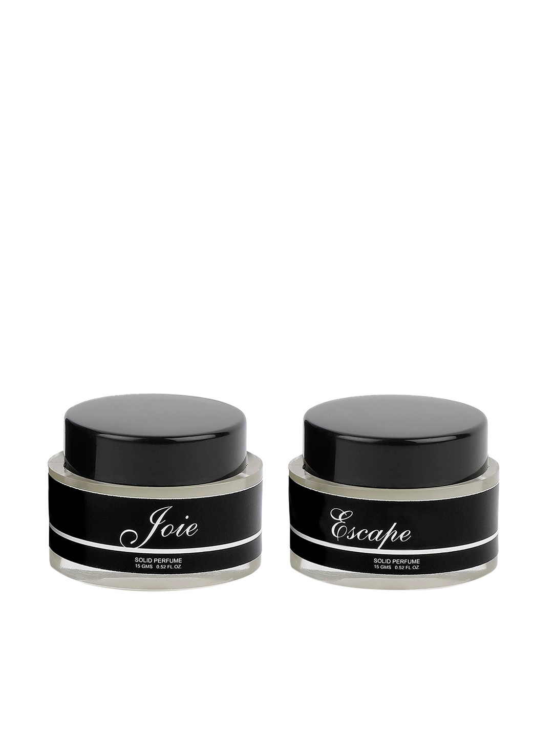

Fragrance & Beyond Men Set of 2 Joie Solid Perfume - 15g each, Black