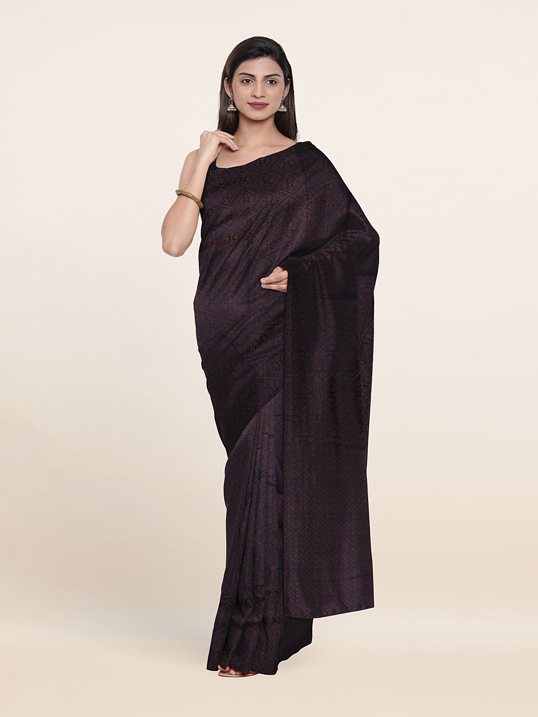 

Pothys Blue Woven Design Art Silk Saree