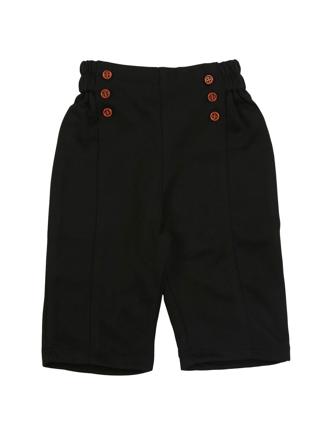 

Actuel Girls Black Pure Cotton Capris