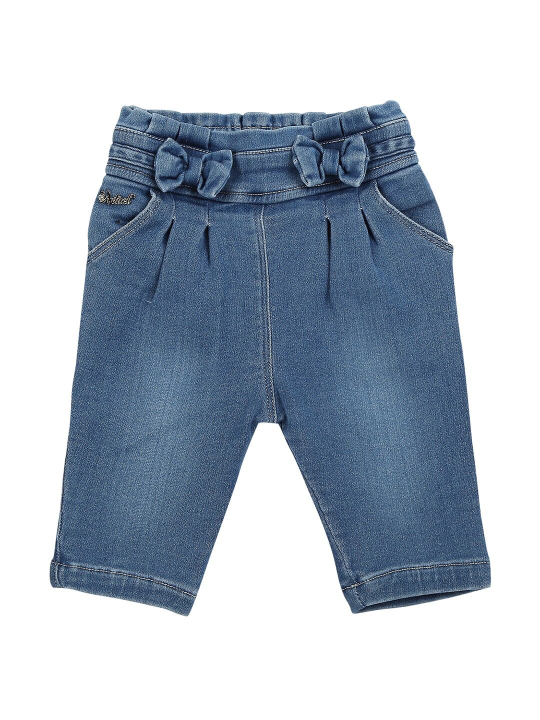 

Actuel Girls Blue Ice Washed Denim Capris