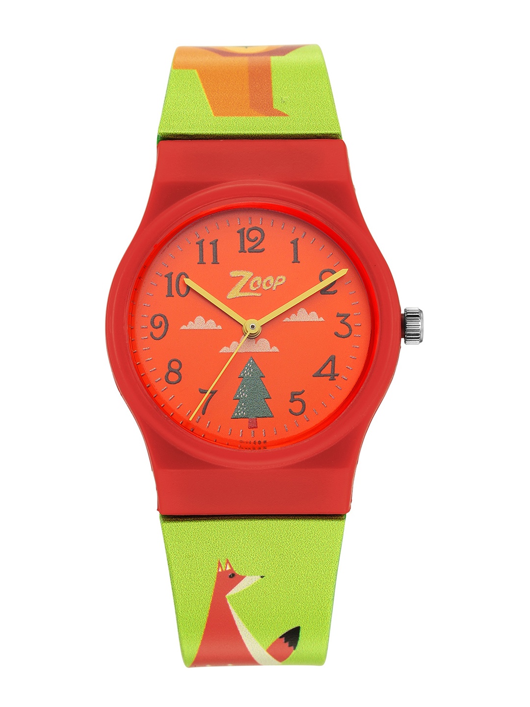 

ZOOP from TITAN Boys Red Dial & Green Straps Analogue Watch C3028PP12W