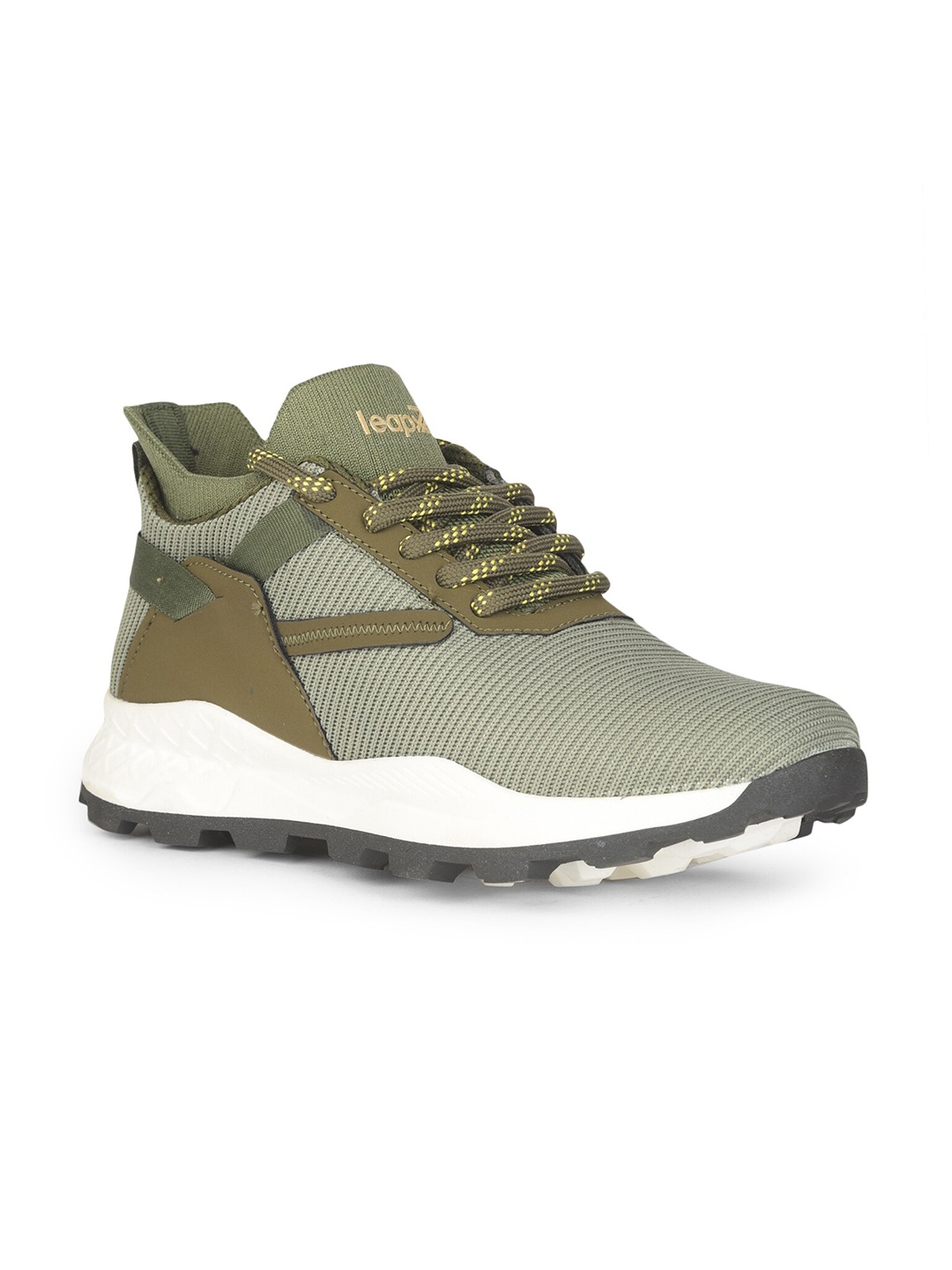 

Liberty Men Olive Green Mesh Running Shoes