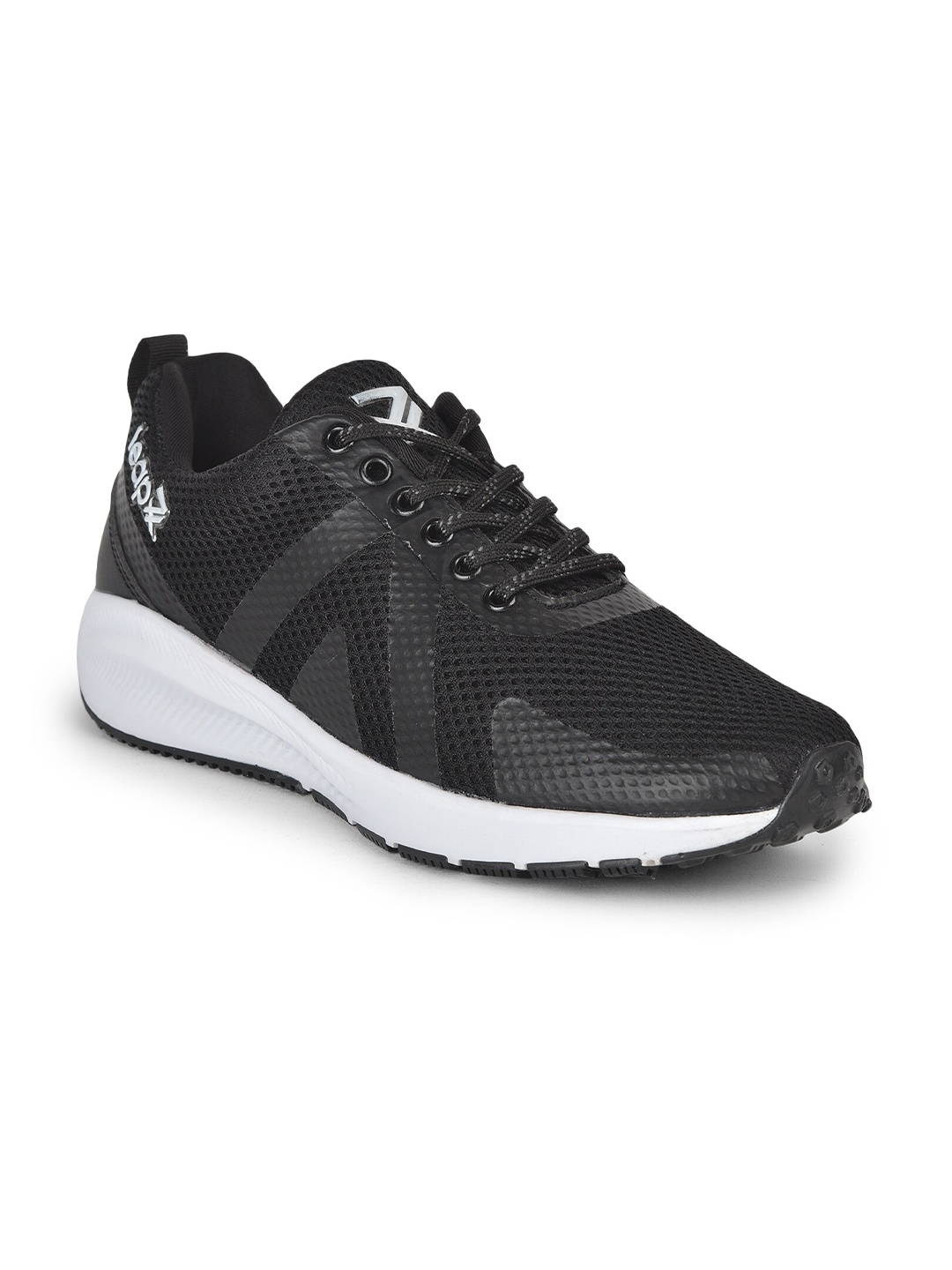 

Liberty Men Black Mesh Running Shoes