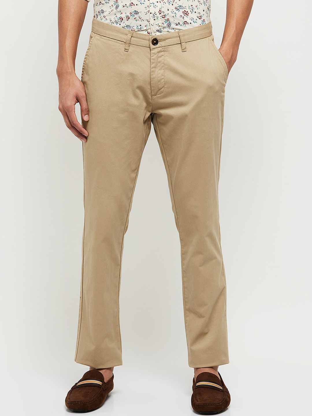 

max Men Khaki Trousers