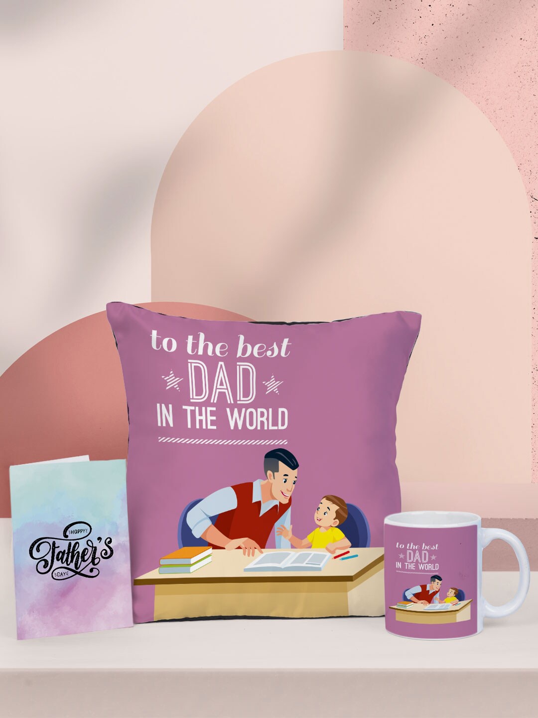 

Crazy Corner Purple & White Happy Father's Day Gift Sets