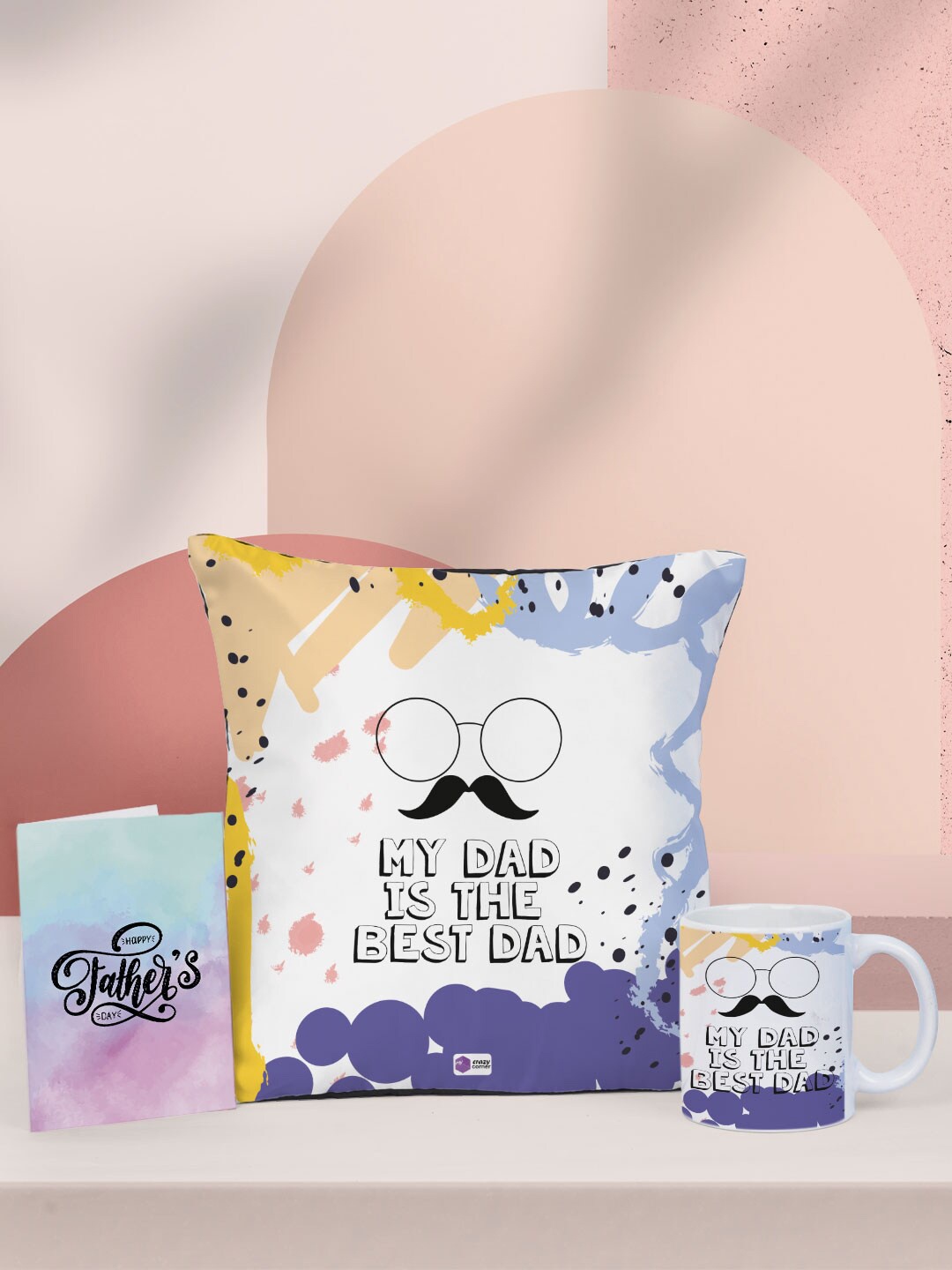 

Crazy Corner White & Blue Happy Father's Day Gift Sets