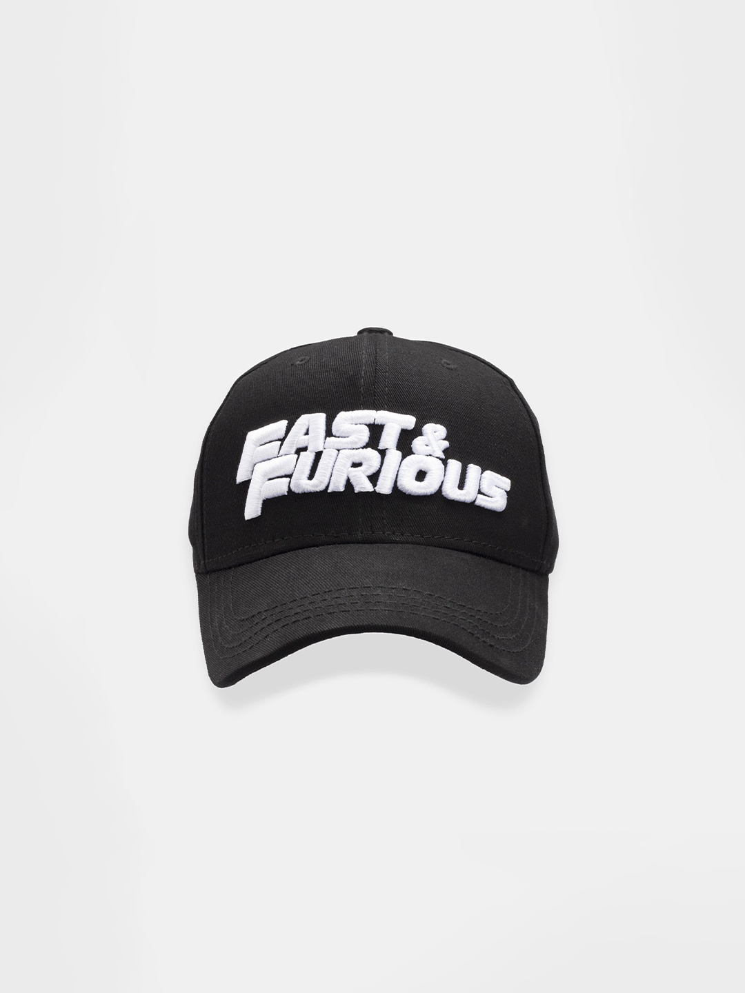 

Status Quo Men Black & White Embroidered Baseball Cap