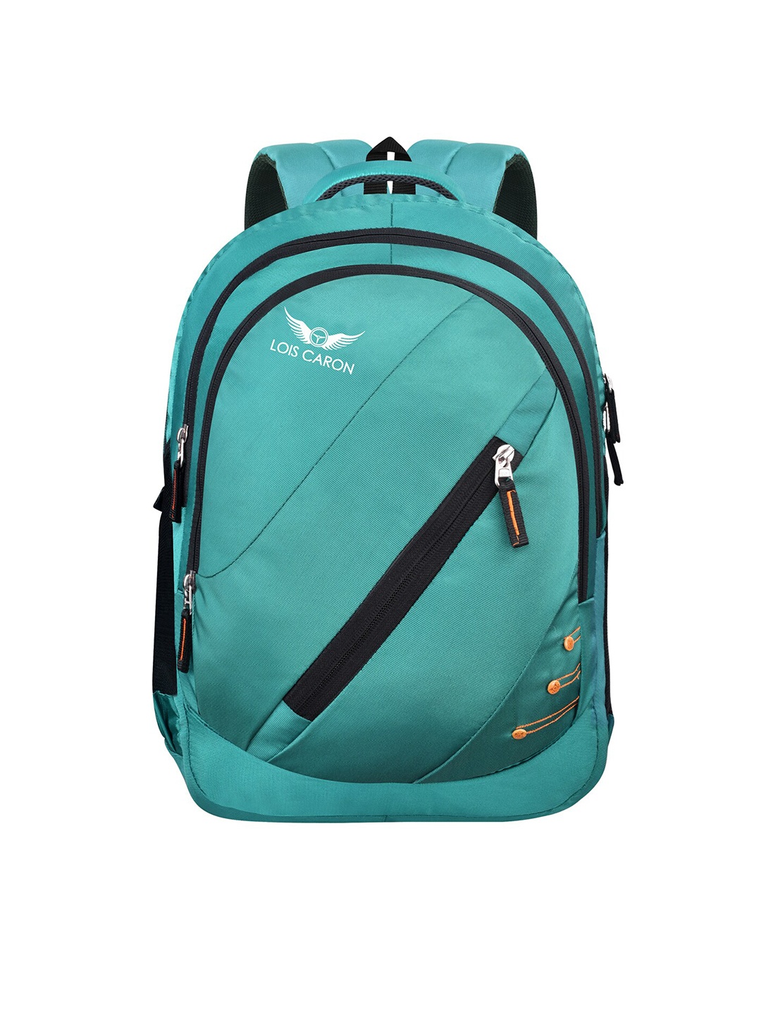 

LOIS CARON Unisex Green & Black Graphic Backpack
