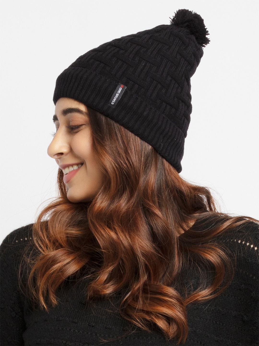 

Status Quo Women Black Beanie