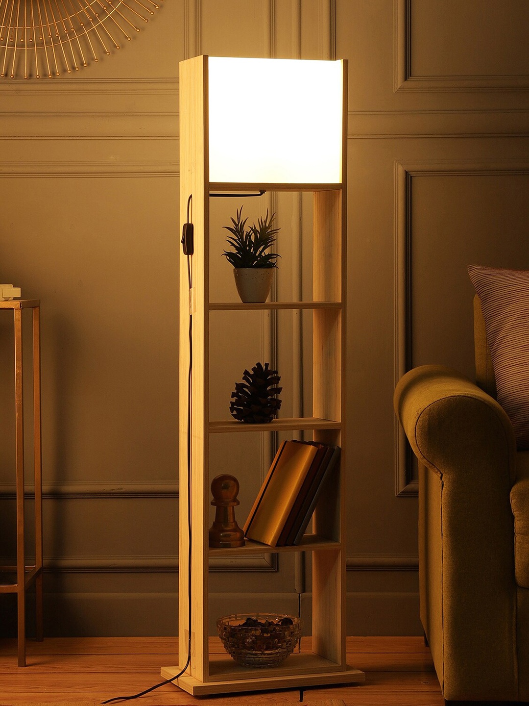 

SANDED EDGE White Floor Lamp