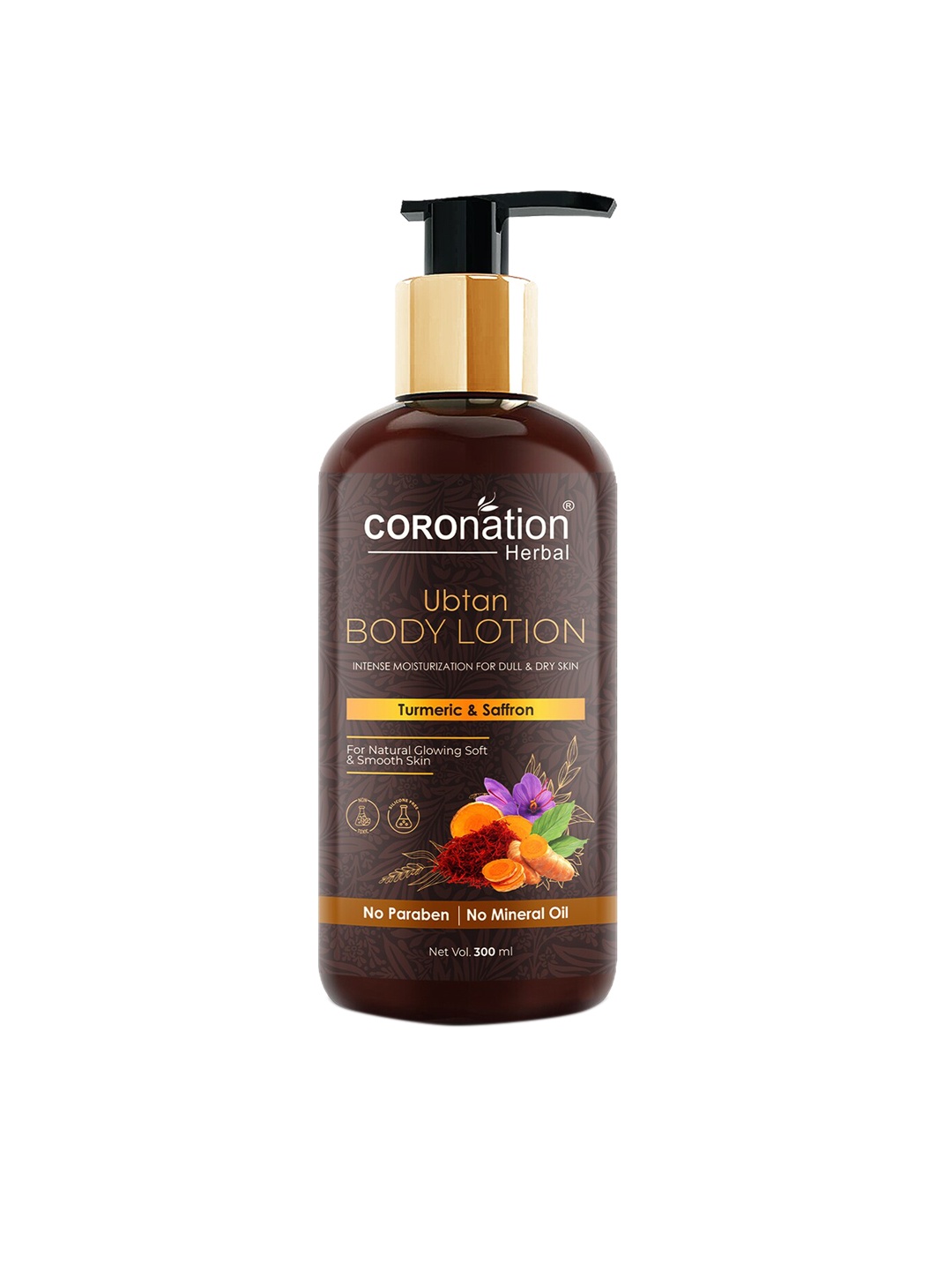 

COROnation Herbal Ubtan Body Lotion 300ml, Yellow