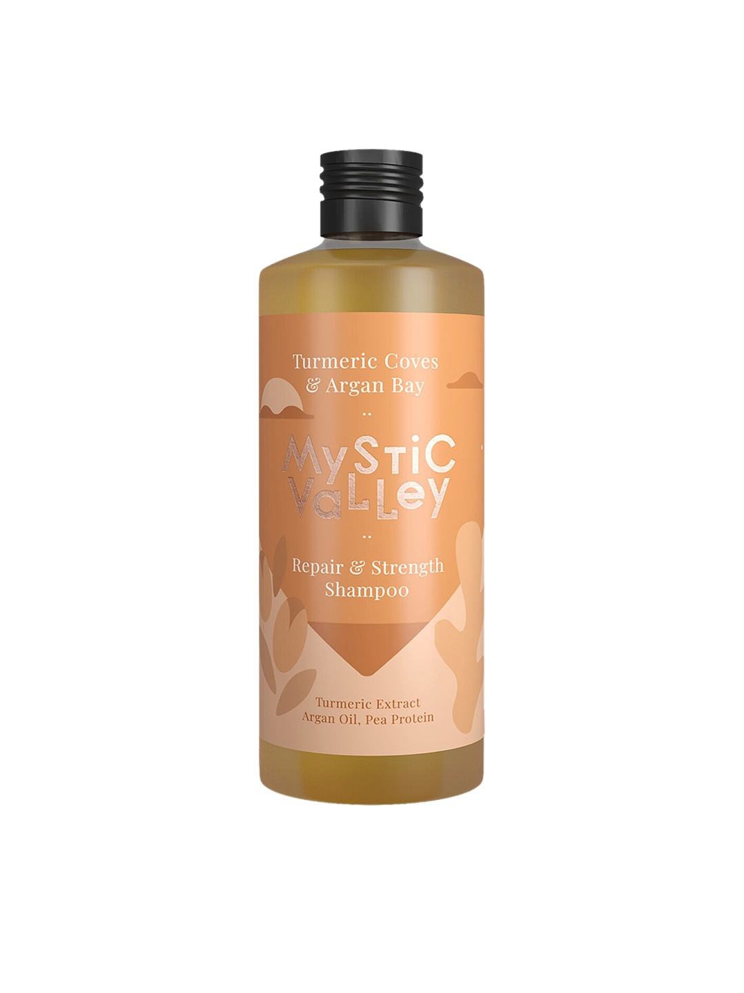 

MYSTIC VALLEY Turmeric Coves & Argan Bay Repair & Strength Shampoo 350 ml, Mustard