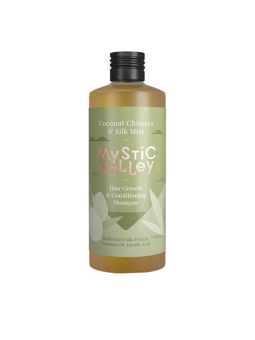 

MYSTIC VALLEY Coconut Cimera & Silk Mist Shampoo with Kokum Butter 350 ml, Green