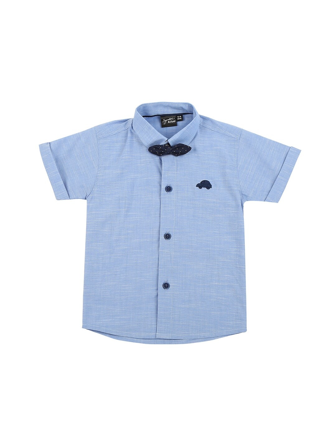 

Actuel Boys Blue Pure Cotton Casual Shirt