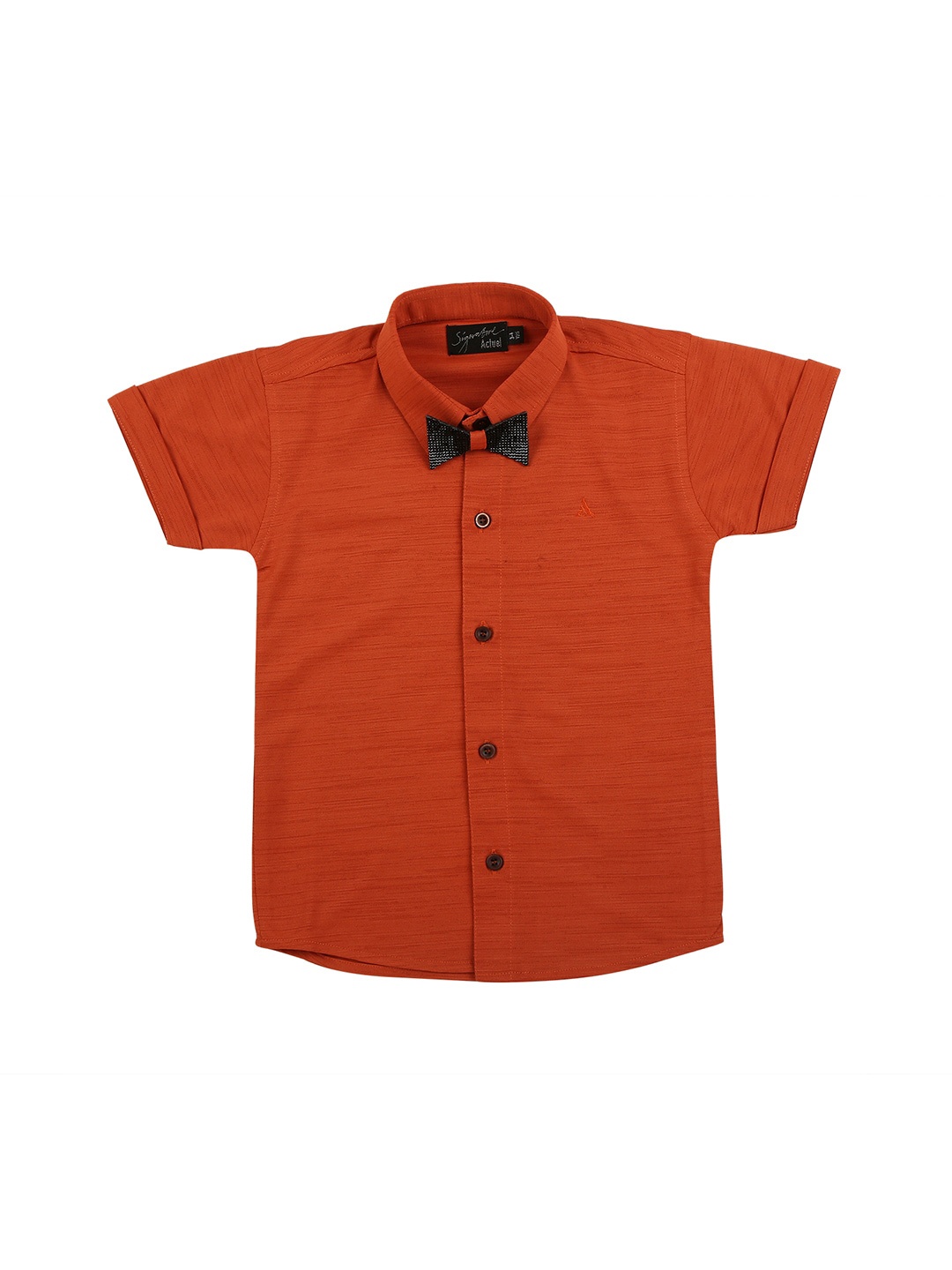 

Actuel Boys Rust Pure Cotton Casual Shirt