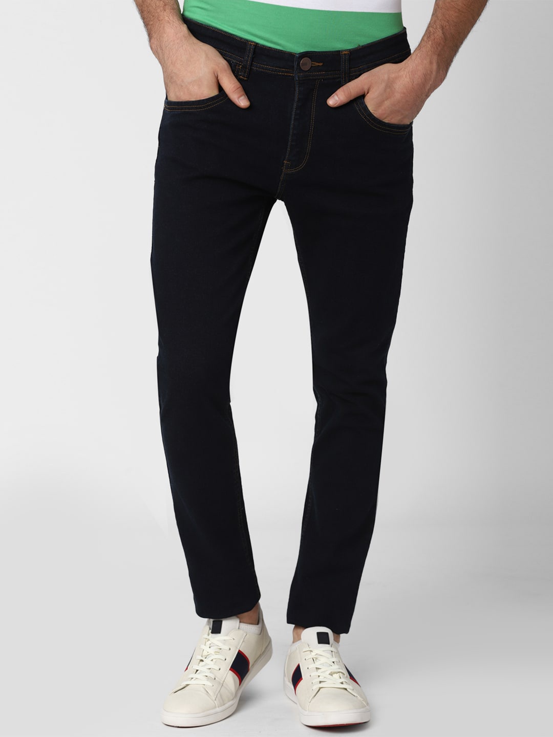 

Van Heusen Sport Men Black Skinny Fit Cotton Jeans
