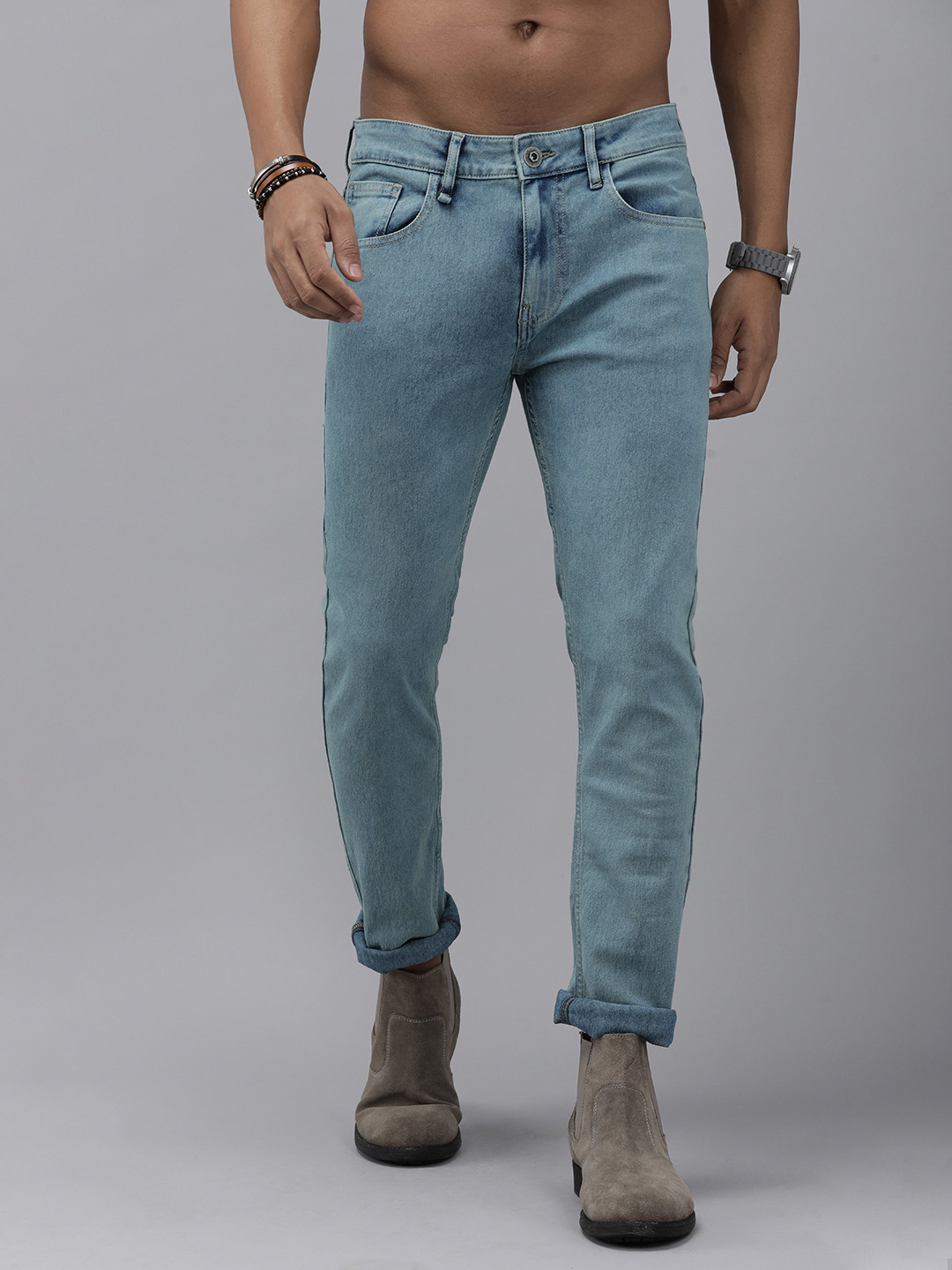 

Roadster Men Blue Skinny Fit Stretchable Jeans