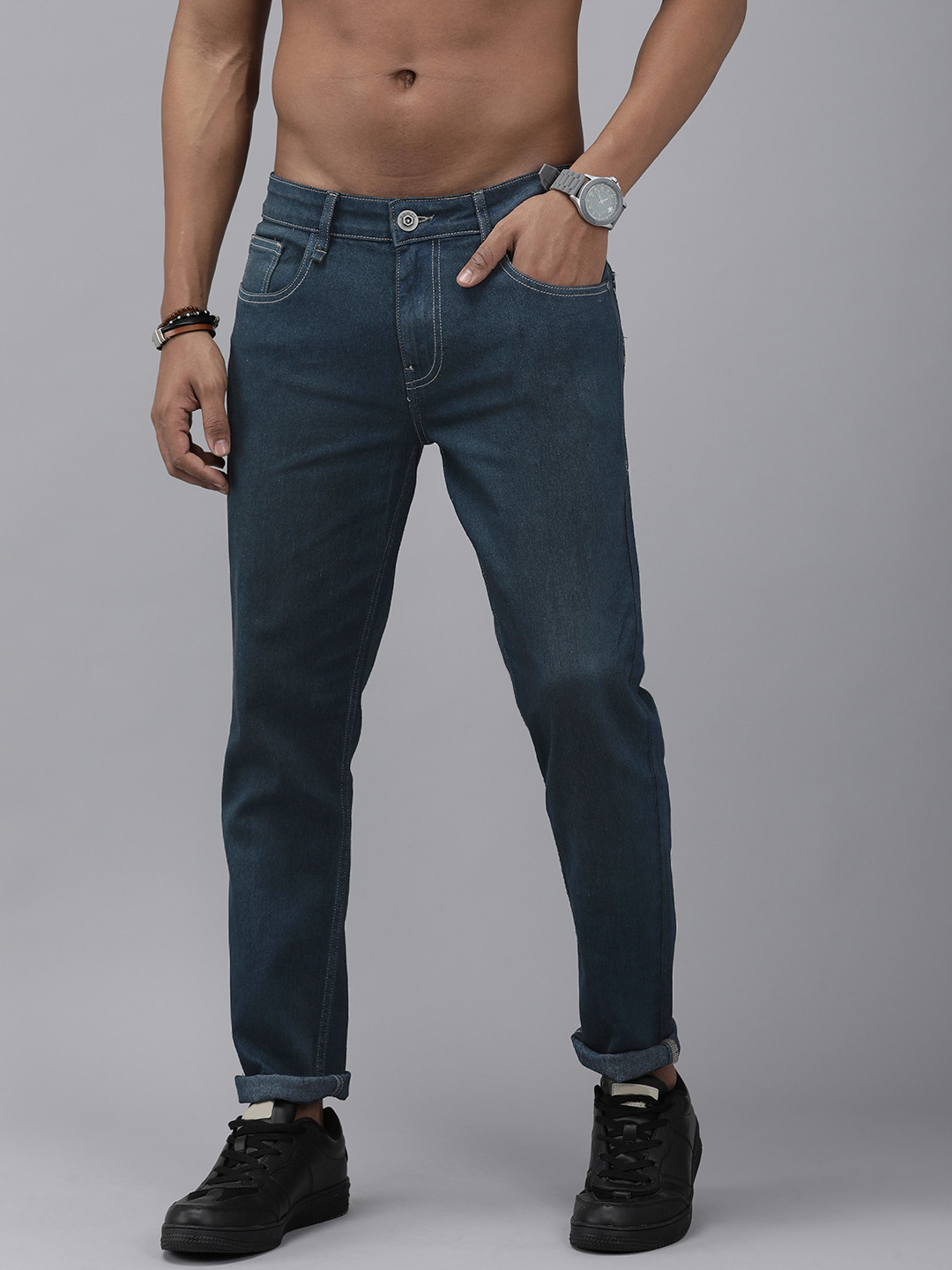 

Roadster Men Blue Slim Fit Jeans
