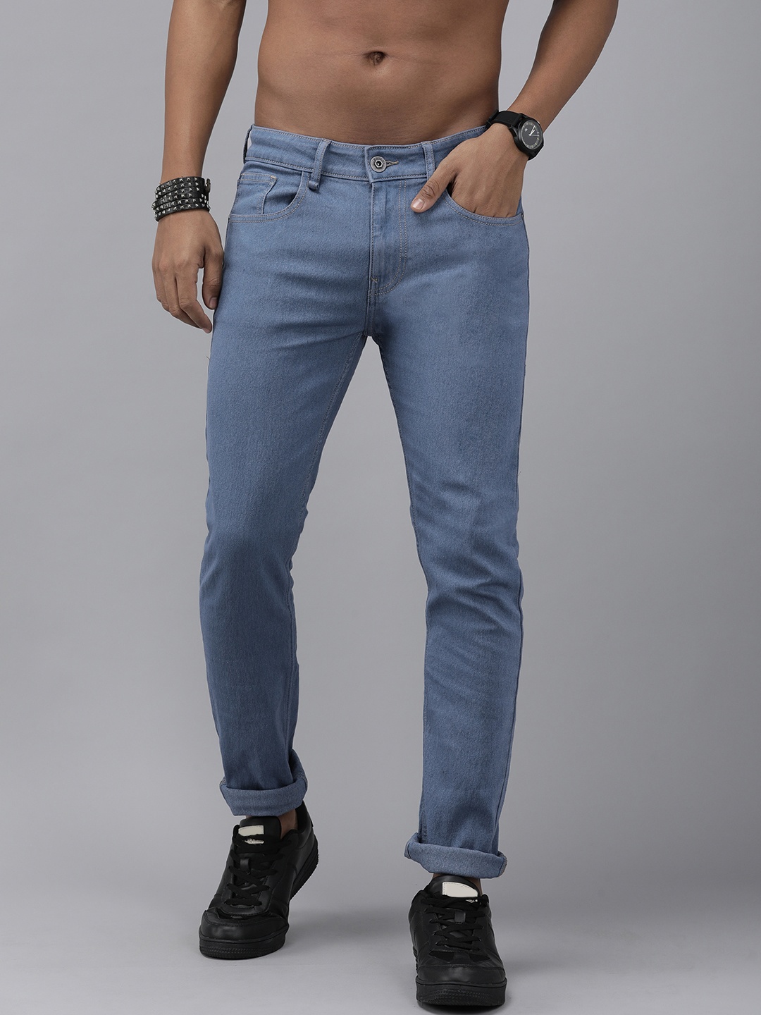 

Roadster Men Blue Jean Skinny Fit Cotton Jeans
