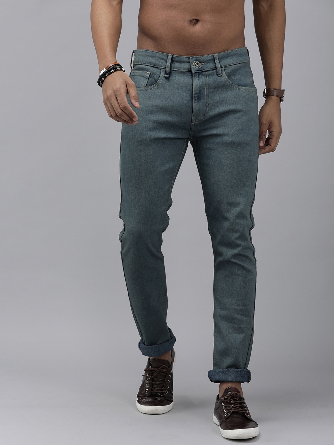 

Roadster Men Navy Blue Jean Skinny Fit Cotton Jeans