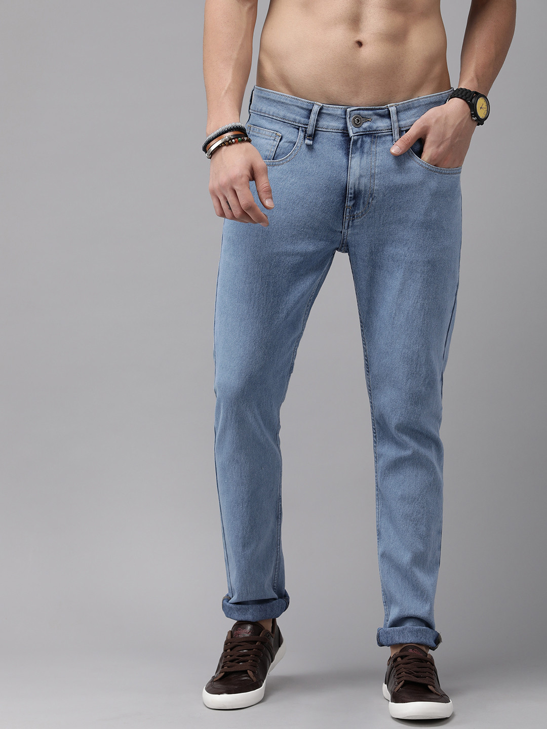 

Roadster Men Blue Jean Skinny Fit Cotton Jeans