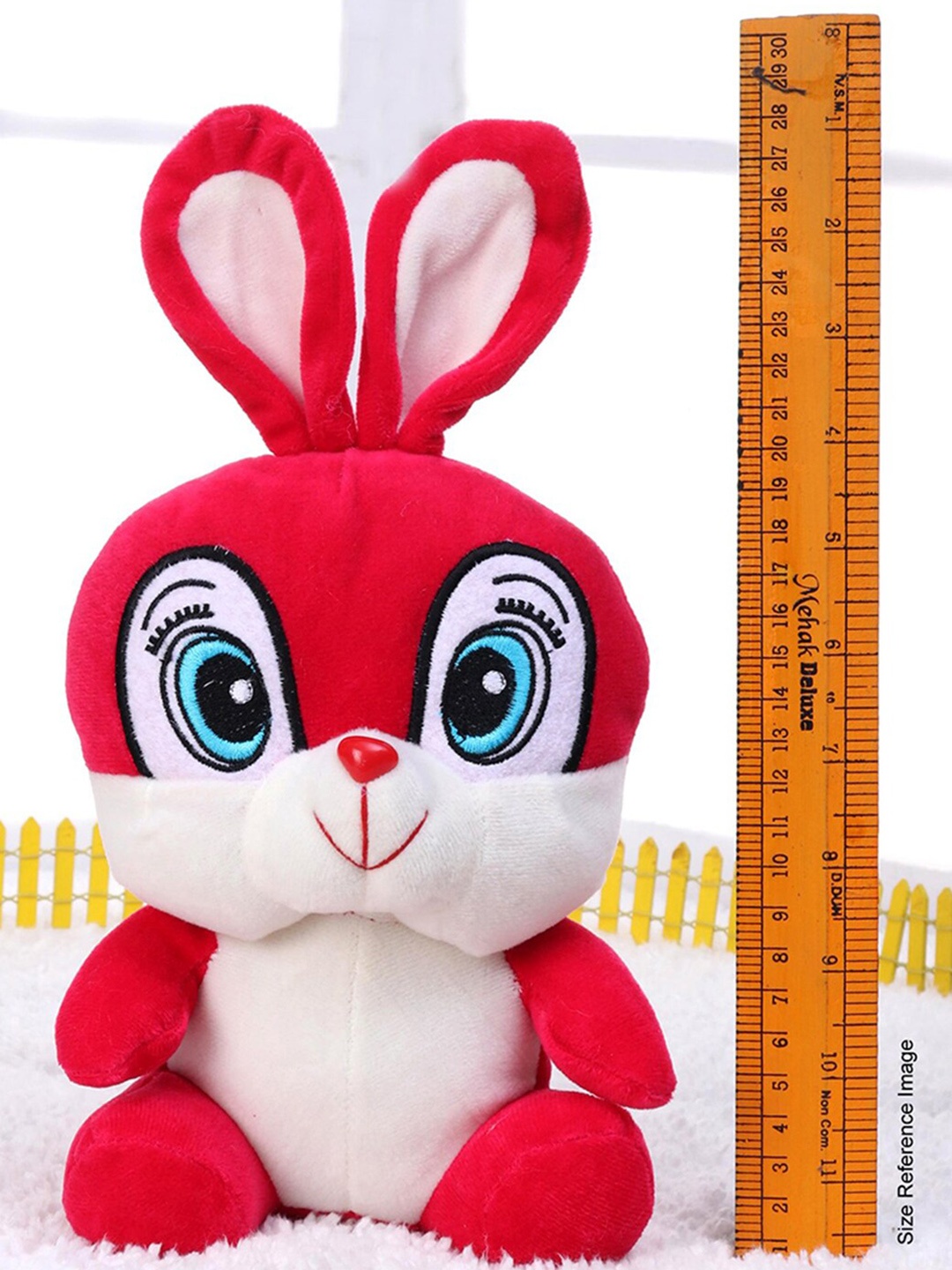 

PLAYTOONS Red & White Bunny Plush Soft Toys