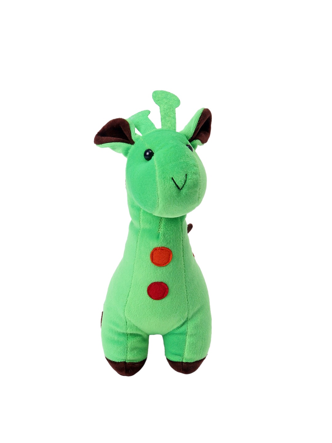 

PLAYTOONS Kids Green & Brown Giraffe Soft Toy