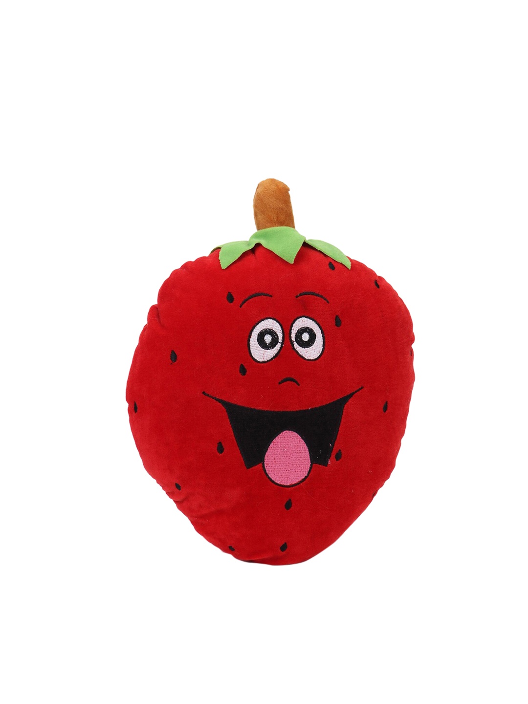 

PLAYTOONS Kids Red & Green Stuffed Strawberry Plush Soft Toy