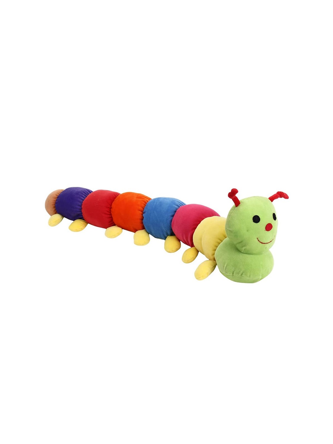 

PLAYTOONS Kids Green & Red Caterpillar Plush Animal Soft Toy