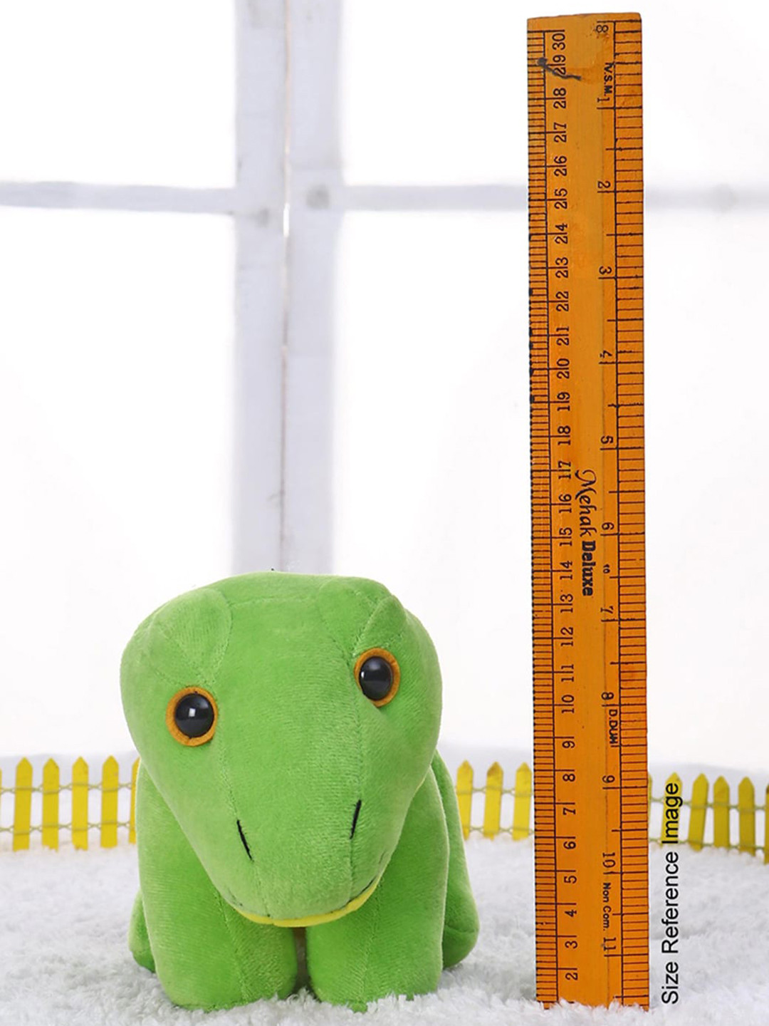

PLAYTOONS Kids Green Dinosaur Plush Soft Toy