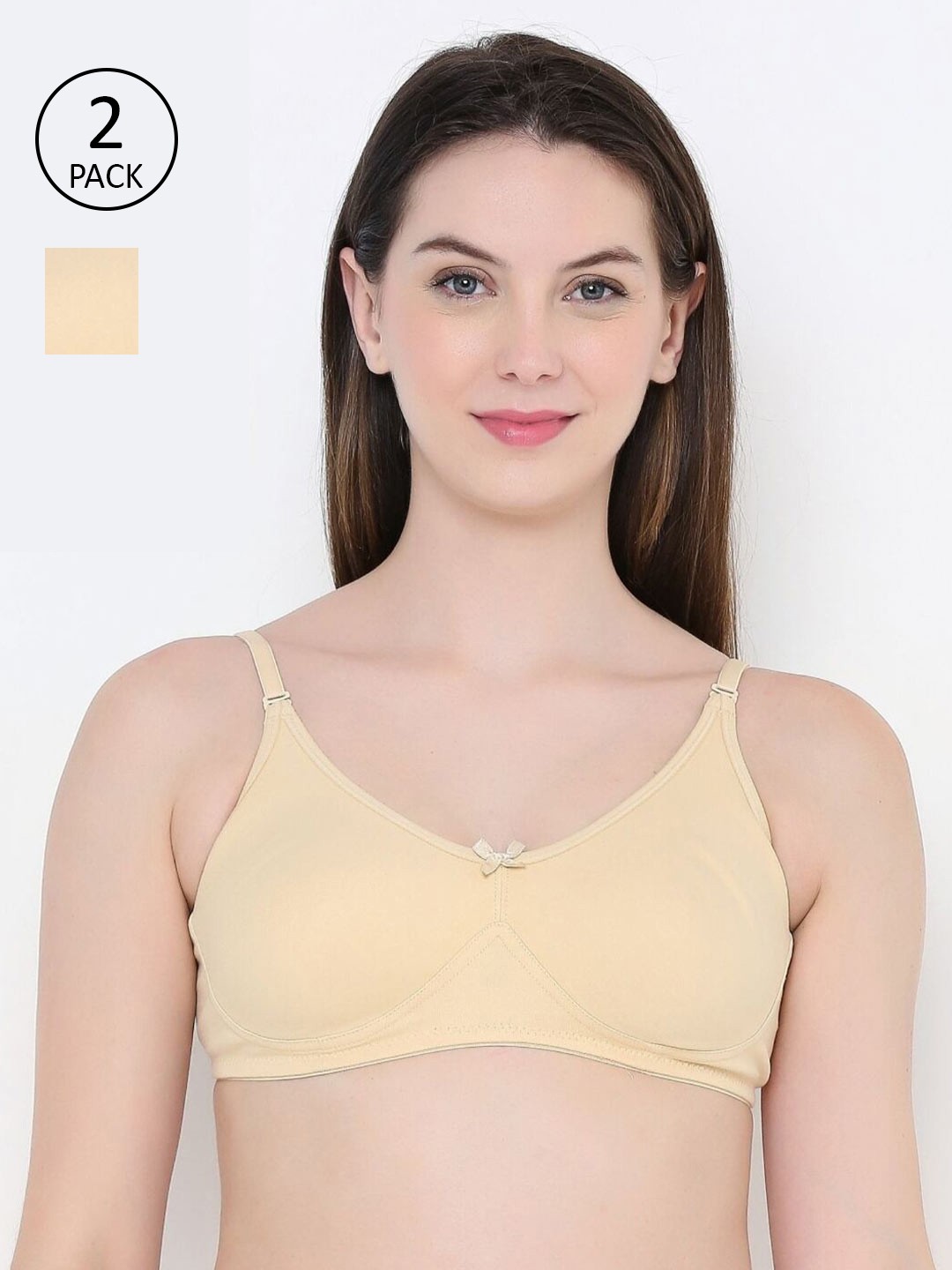

Berrys Intimatess Beige Pack Of 2 Everyday Bra