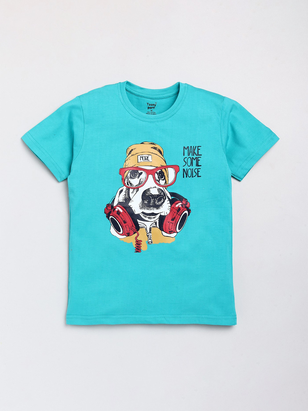 

Toonyport Boys Blue Printed T-shirt