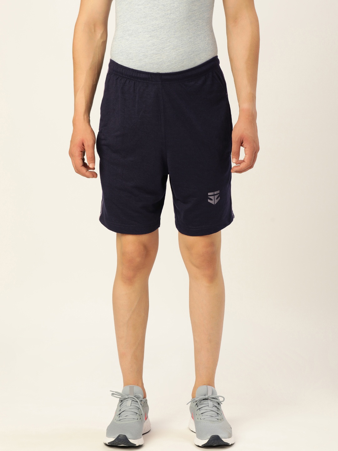 

Sports52 wear Men Navy Blue Training or Gym Sports Shorts