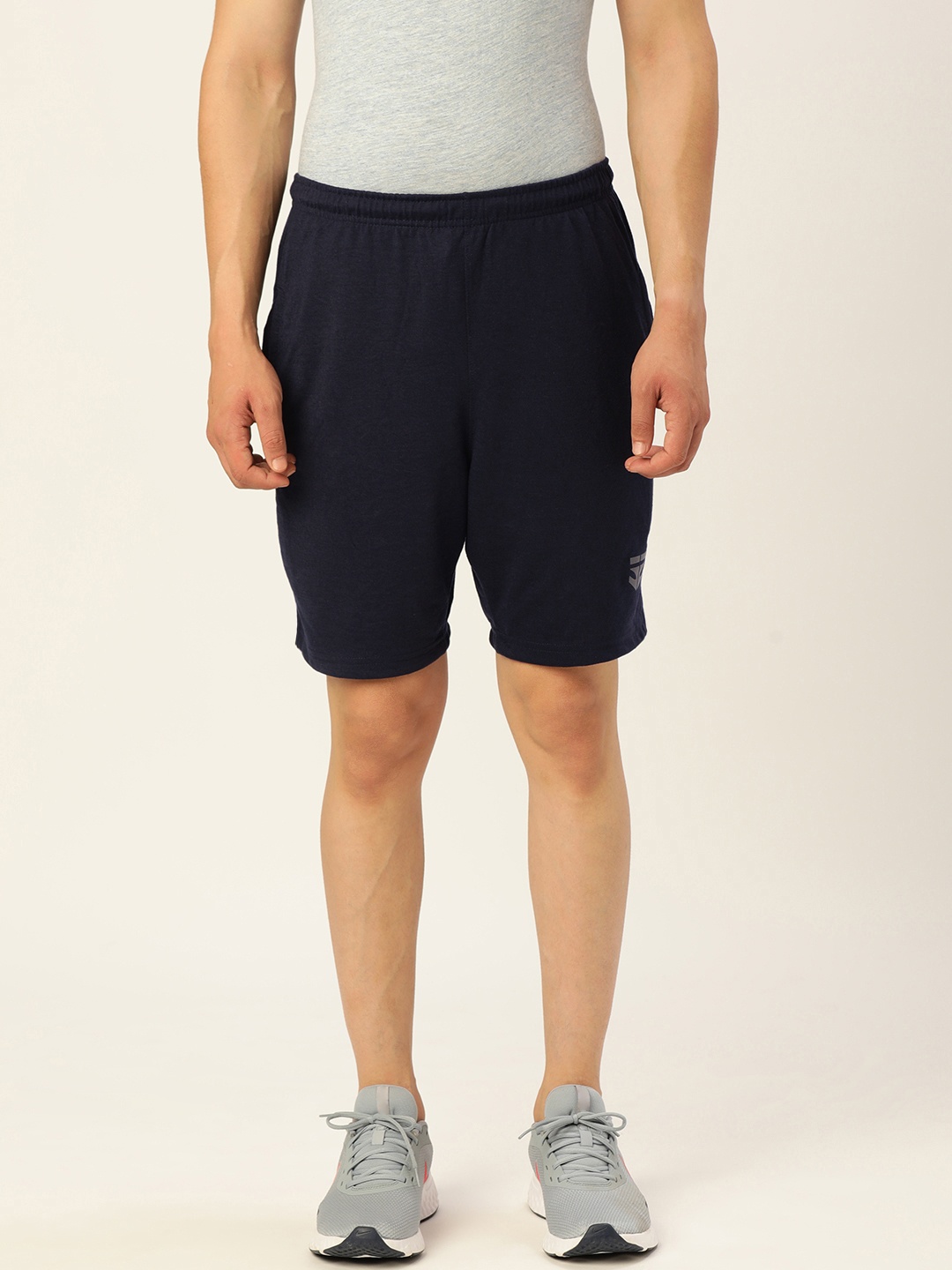 

Sports52 wear Men Navy Blue Training or Gym Sports Shorts
